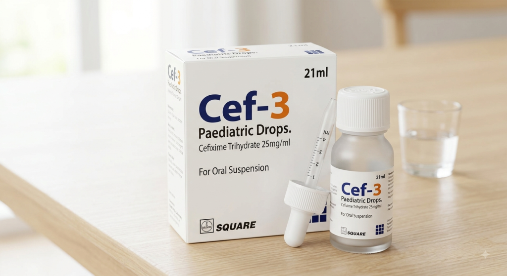cef 3 30ml Price, Uses, Dosage and Side Effects in BD
