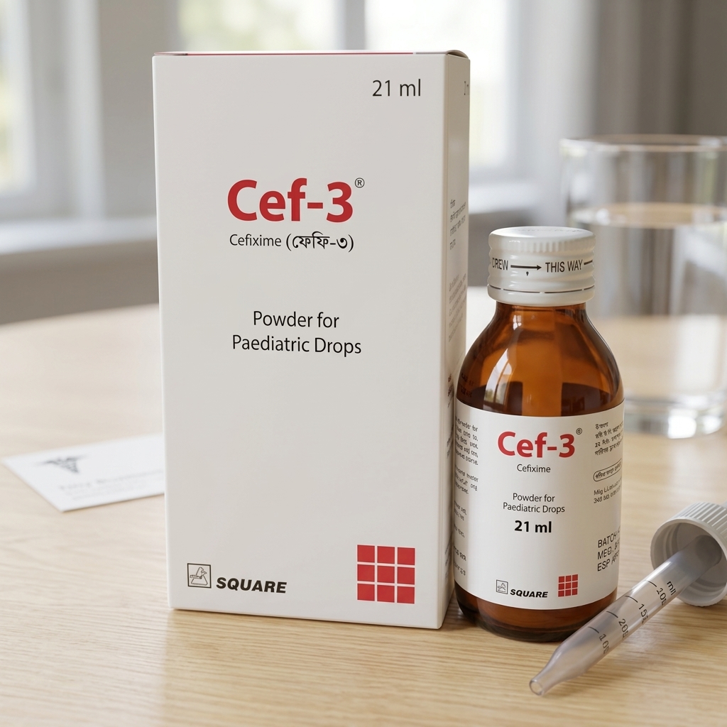 cef 3 কিসের ঔষধ? এর কাজ, খাওয়ার নিয়ম ও দাম